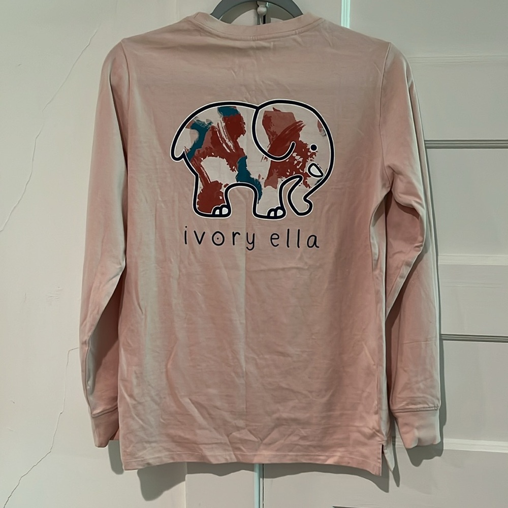 Ivory Ella elephant shirt | Pink | Women’s XS